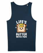 Life's Butter With You | Funny Toast Pun Maiou Bărbat Runs