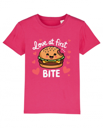 Love At First Bite | Cute Hamburger Pun Raspberry