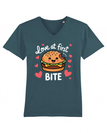 Love At First Bite | Cute Hamburger Pun Stargazer