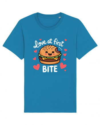 Love At First Bite | Cute Hamburger Pun Azur