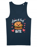 Love At First Bite | Cute Hamburger Pun Maiou Bărbat Runs