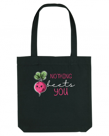 Nothing Beets You | Valentine's Funny Pun Black