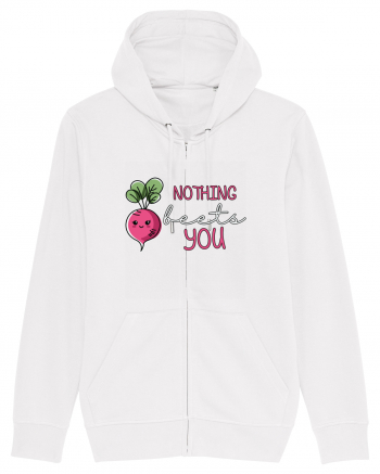 Nothing Beets You | Valentine's Funny Pun White