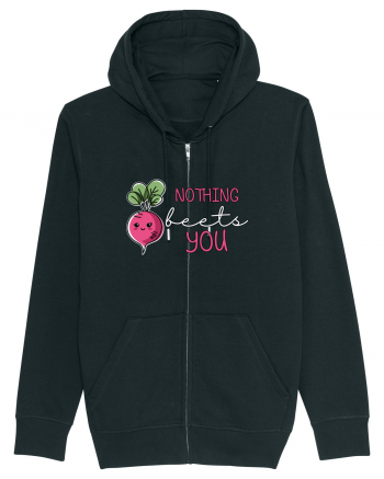 Nothing Beets You | Valentine's Funny Pun Black