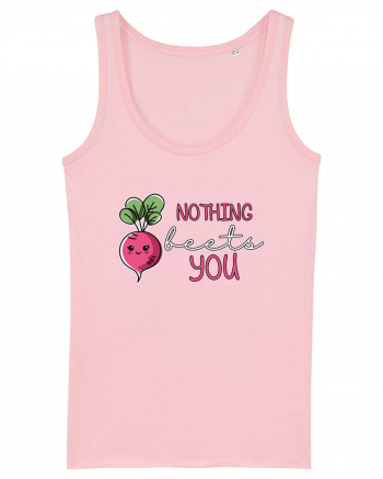 Nothing Beets You | Valentine's Funny Pun Cotton Pink