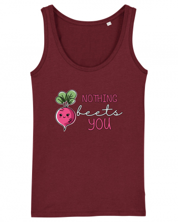 Nothing Beets You | Valentine's Funny Pun Burgundy