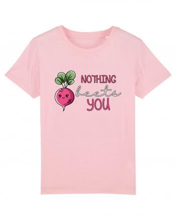 Nothing Beets You | Valentine's Funny Pun Cotton Pink