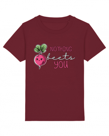 Nothing Beets You | Valentine's Funny Pun Burgundy