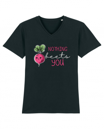 Nothing Beets You | Valentine's Funny Pun Black