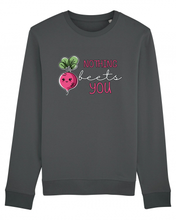 Nothing Beets You | Valentine's Funny Pun Anthracite