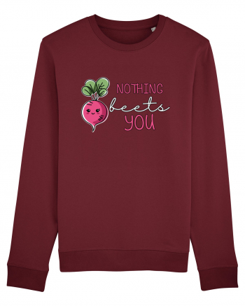 Nothing Beets You | Valentine's Funny Pun Burgundy