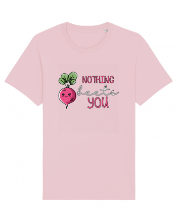 Nothing Beets You | Valentine's Funny Pun Cotton Pink