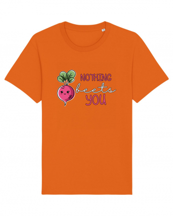 Nothing Beets You | Valentine's Funny Pun Bright Orange