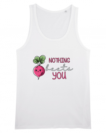 Nothing Beets You | Valentine's Funny Pun White