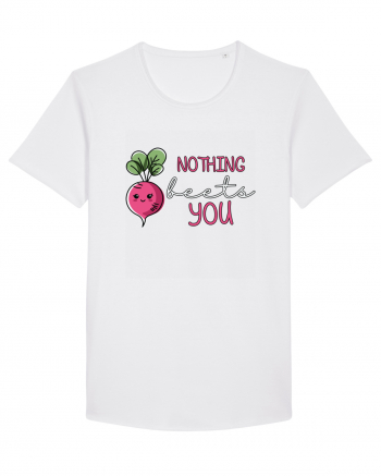 Nothing Beets You | Valentine's Funny Pun White