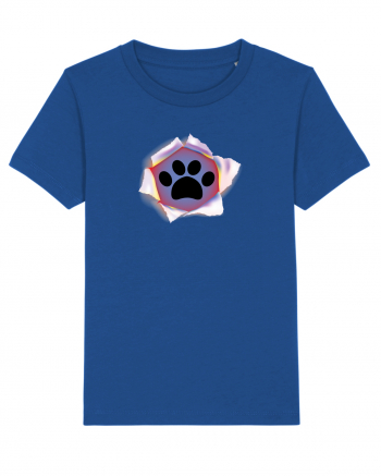 Dog footprint Majorelle Blue