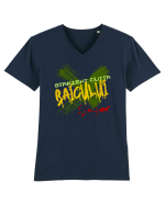 STRAIGHT OUTTA BAICULUI - DIN BAICULUI Tricou mânecă scurtă guler V Bărbat Presenter
