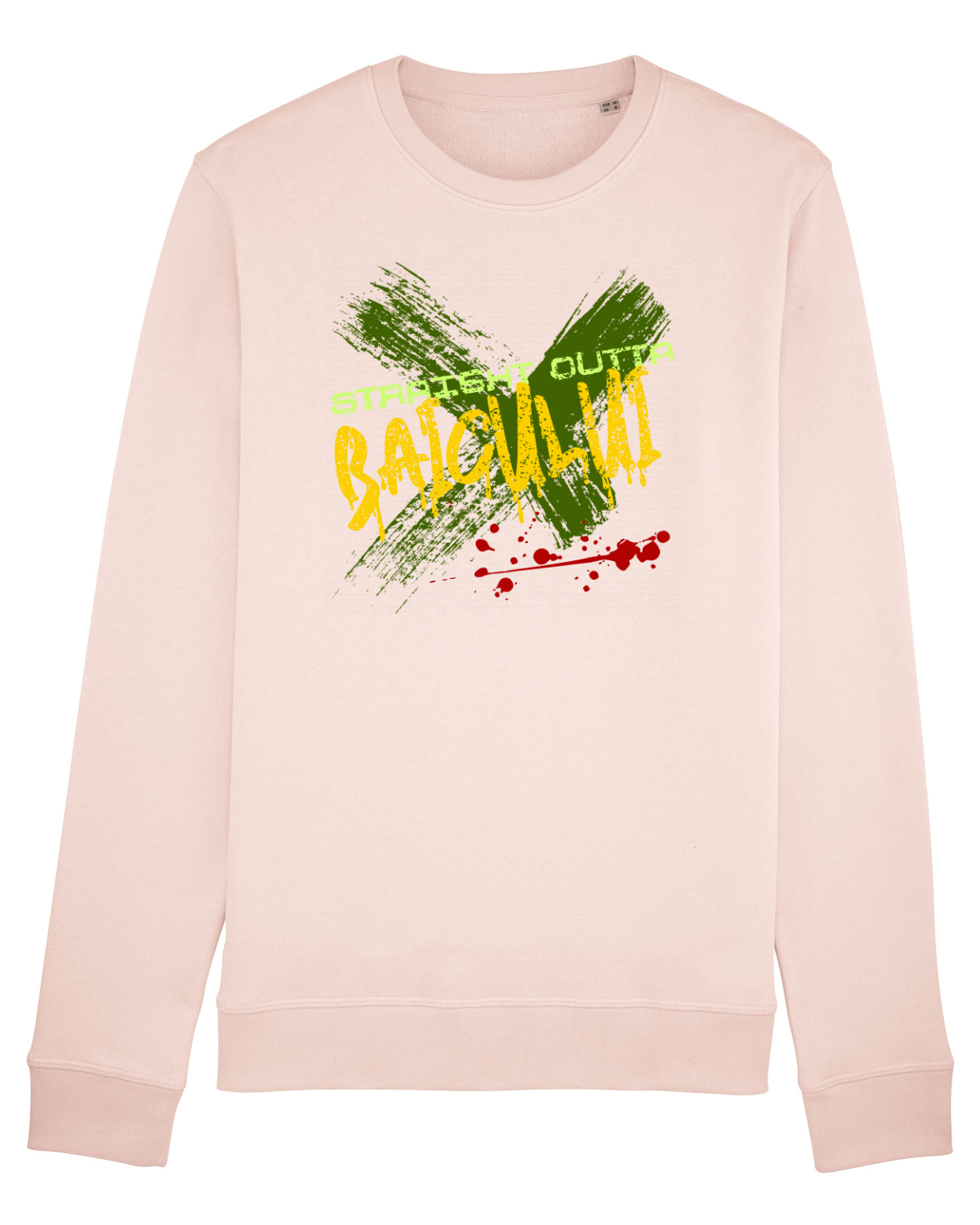 Bluză mânecă lungă Unisex Rise Candy Pink