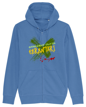 STRAIGHT OUTTA FERENTARI- DIN FERENTARI Bright Blue