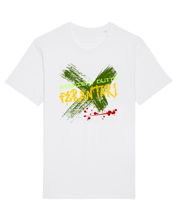 STRAIGHT OUTTA FERENTARI- DIN FERENTARI White