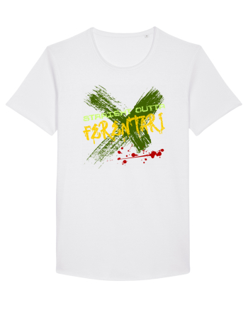 STRAIGHT OUTTA FERENTARI- DIN FERENTARI White
