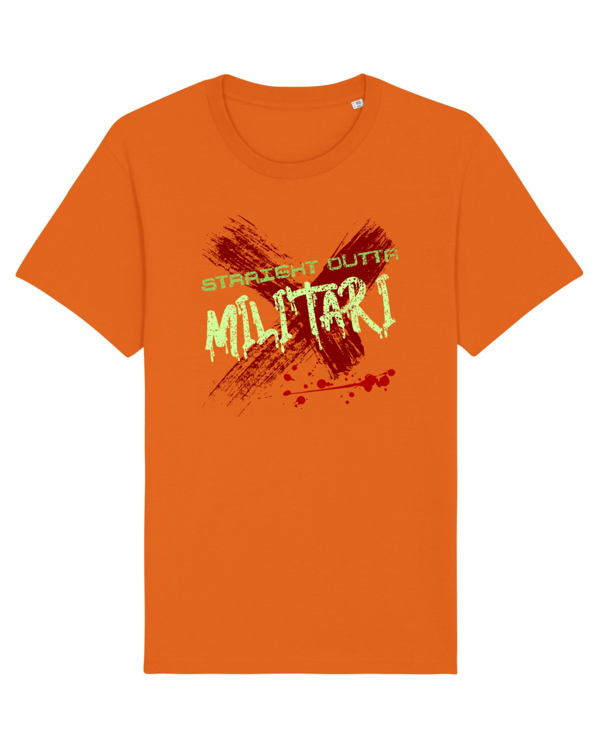 Tricou mânecă scurtă Unisex Rocker Bright Orange