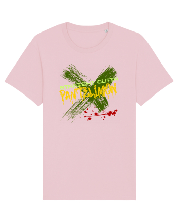 STRAIGHT OUTTA PANTELIMON- DIN PANTELIMON Cotton Pink