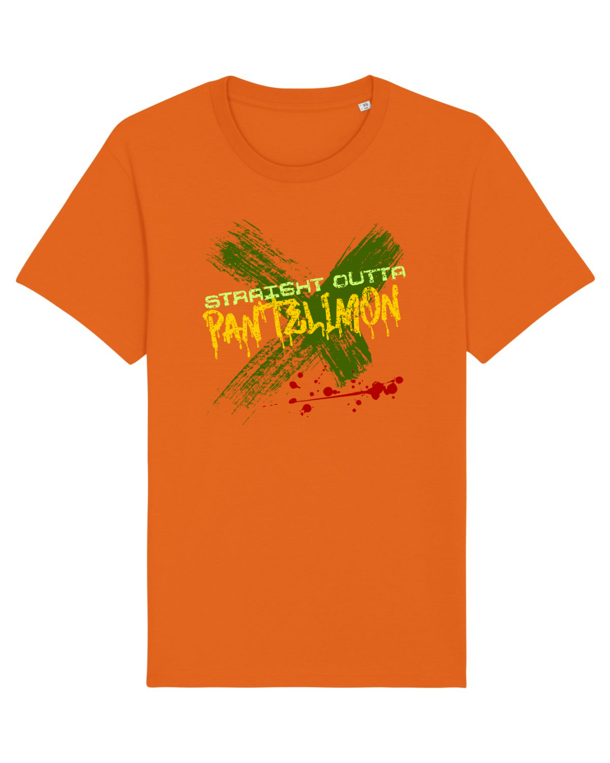 Tricou mânecă scurtă Unisex Rocker Bright Orange