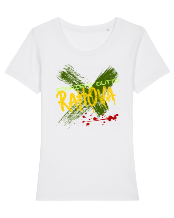 STRAIGHT OUTTA RAHOVA- DIN RAHOVA White
