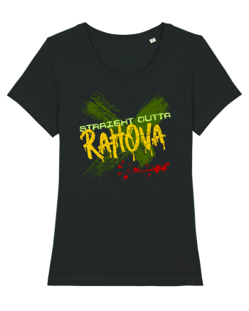 STRAIGHT OUTTA RAHOVA- DIN RAHOVA Black
