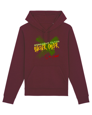 STRAIGHT OUTTA BUCUR OBOR- DIN BUCUR OBOR Burgundy