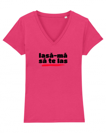 Lasă-mă să te las - negru Raspberry