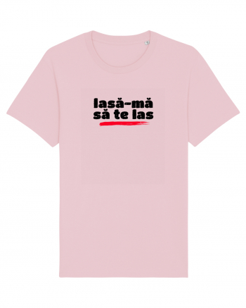 Lasă-mă să te las - negru Cotton Pink