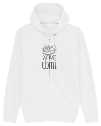 BUT FIRST, COFFEE - MAI INTAI CAFEAUA White