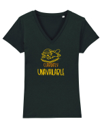 CURRENTLY UNAVAILABLE 2 Tricou mânecă scurtă guler V Damă Evoker