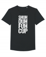 Shut the f**k up! - white Tricou mânecă scurtă guler larg Bărbat Skater