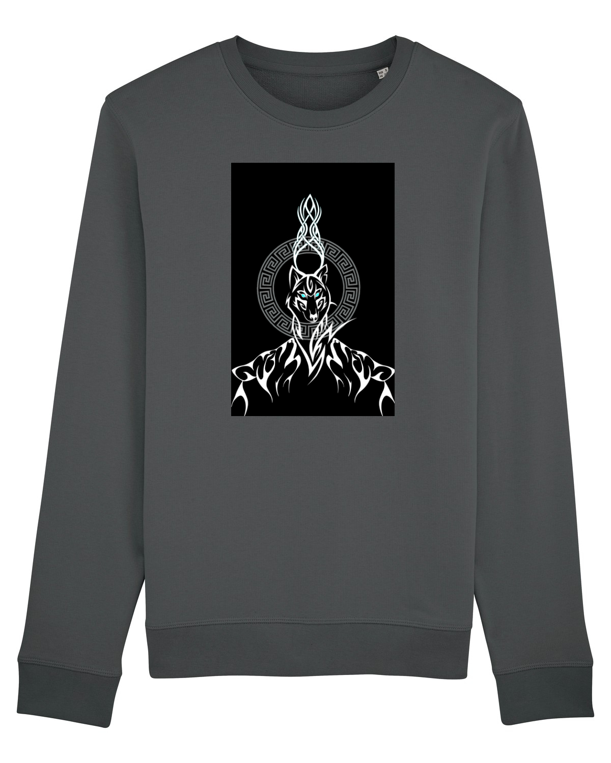 Bluză mânecă lungă Unisex Rise Anthracite