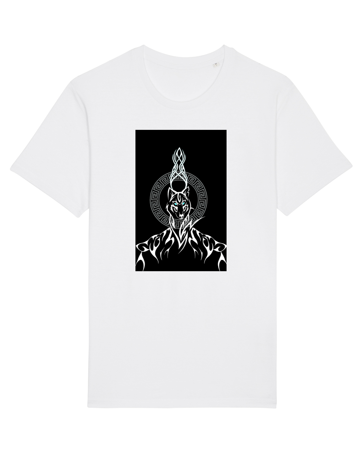 Tricou mânecă scurtă Unisex Rocker White