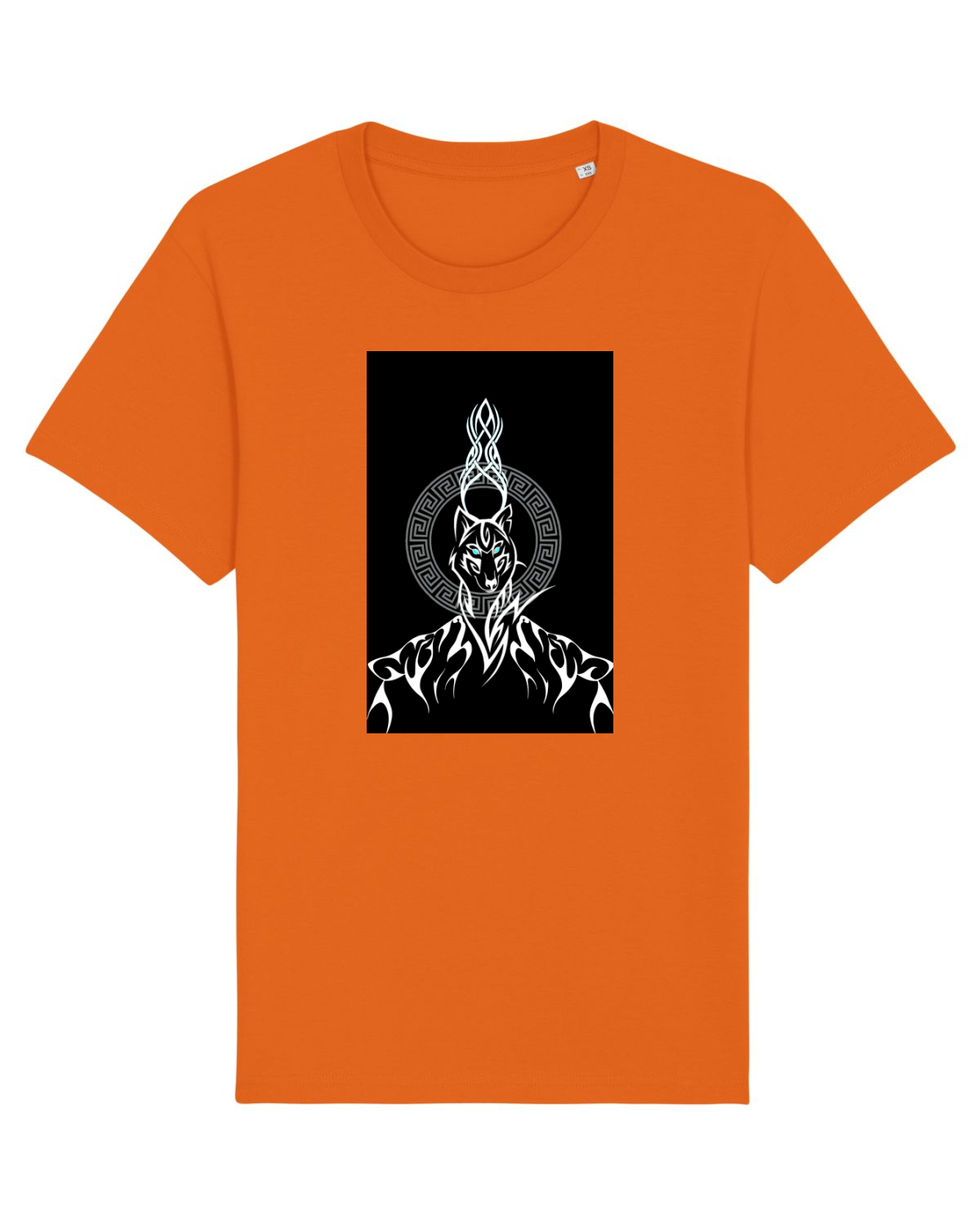 Tricou mânecă scurtă Unisex Rocker Bright Orange