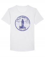 BIG BEN Elizabeth Clock Tower Tricou mânecă scurtă guler larg Bărbat Skater