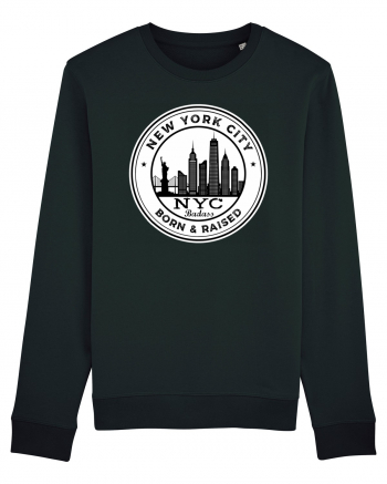 NYC Born & raised Bluză mânecă lungă Unisex Rise