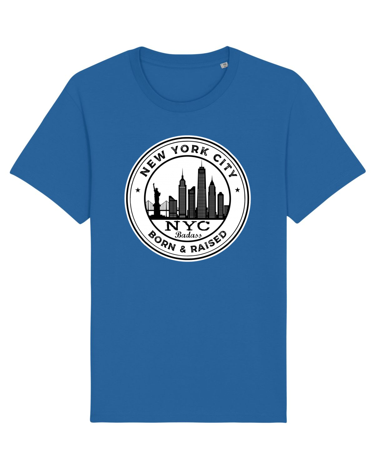 Tricou mânecă scurtă Unisex Rocker Royal Blue