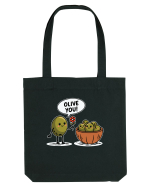 Olive You! | Lovely Puns Sacoșă textilă