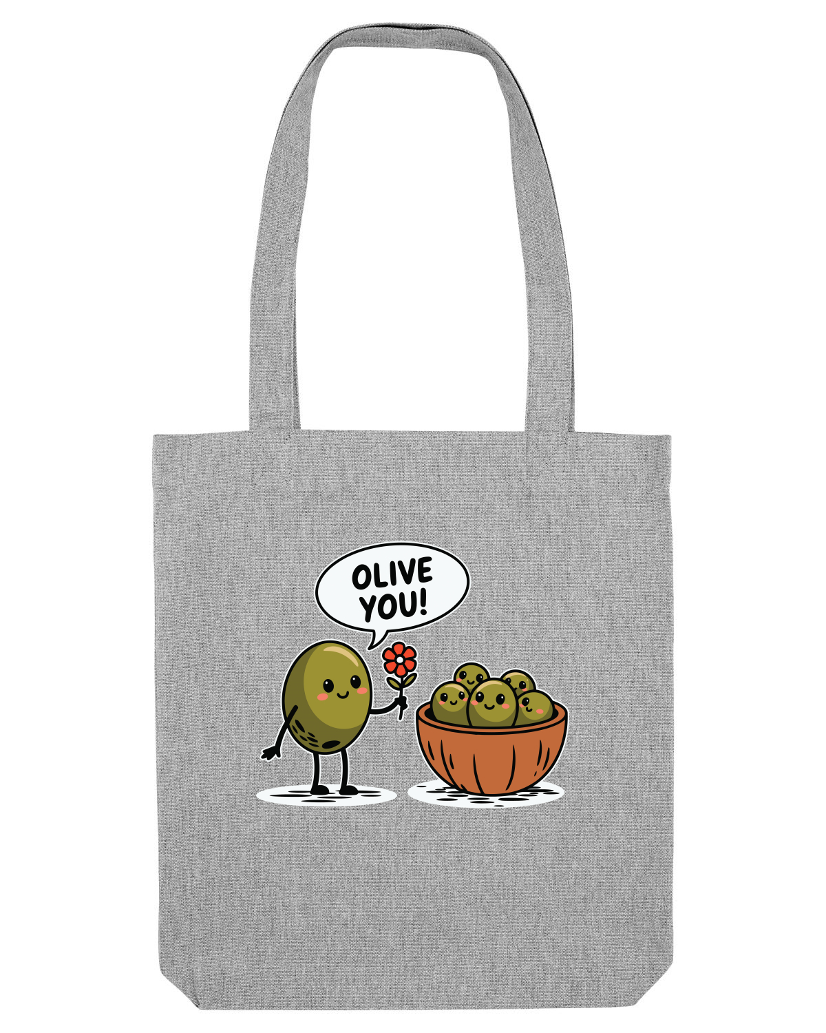 Sacoșă textilă Heather Grey