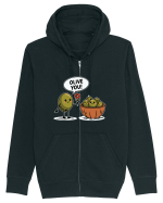 Olive You! | Lovely Puns Hanorac cu fermoar Unisex Connector