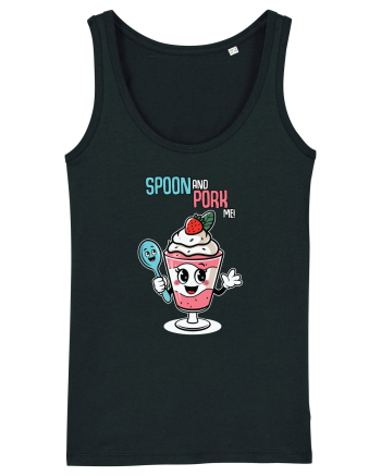 Spoon And Pork Me! Black
