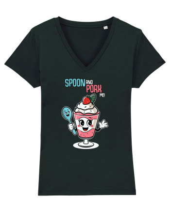 Spoon And Pork Me! Black