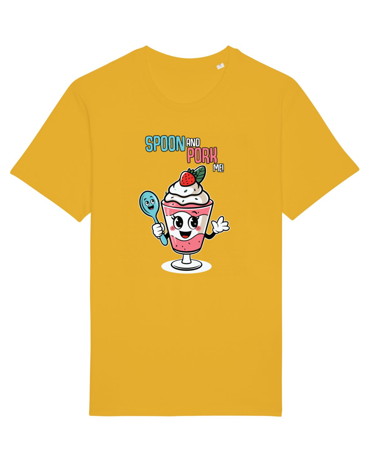 Tricou mânecă scurtă Unisex Rocker Spectra Yellow