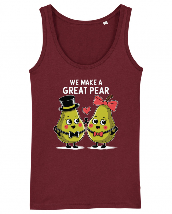 We Make A Great Pear Burgundy