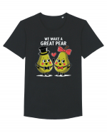 We Make A Great Pear Tricou mânecă scurtă guler larg Bărbat Skater